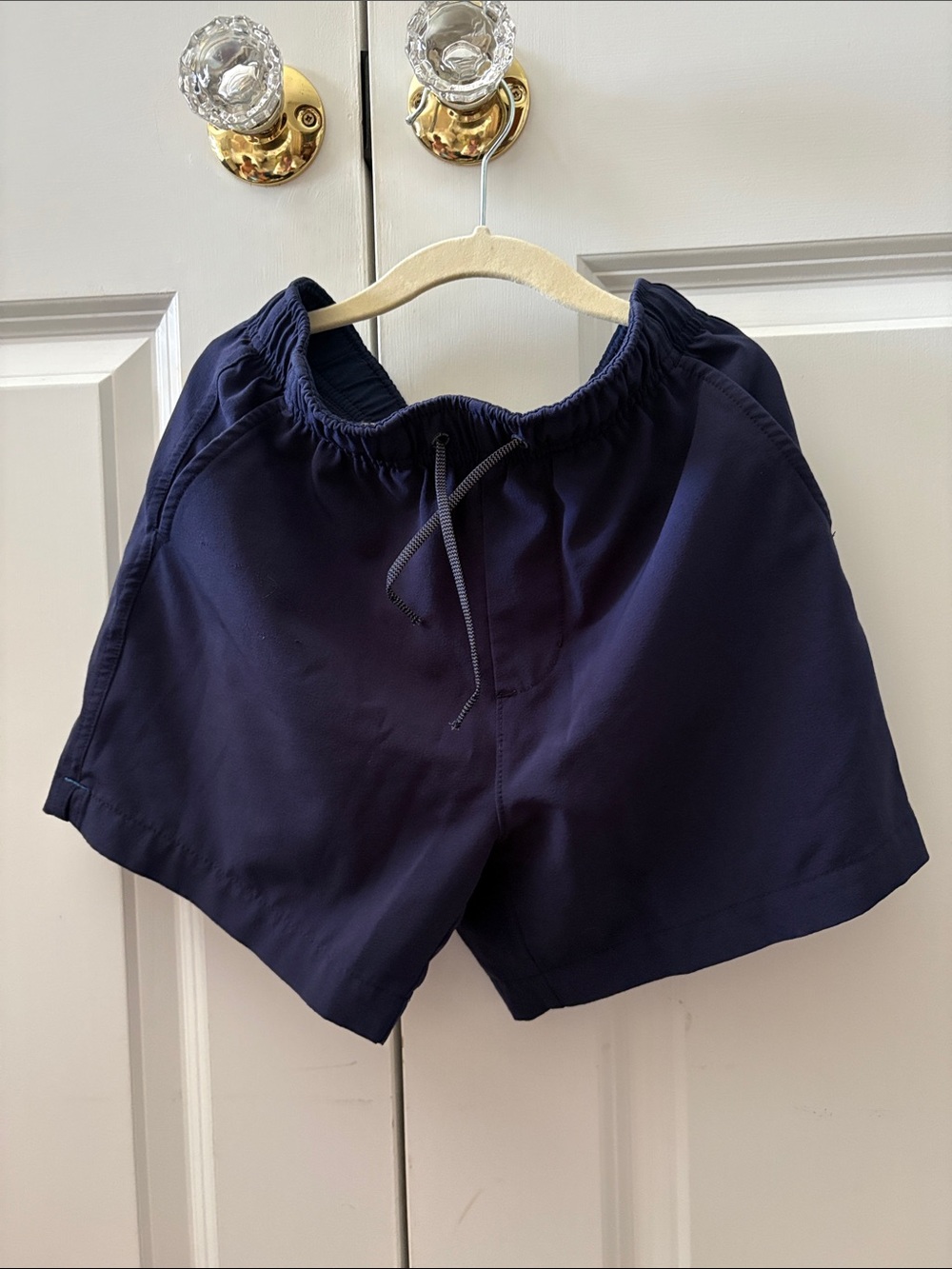 Boys Vineyard Vines Performance Elastic Waist Navy Shorts